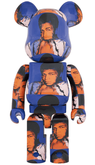 BE@RBRICK Andy Warhol's Muhammad Ali(TM) 1000％ collectible