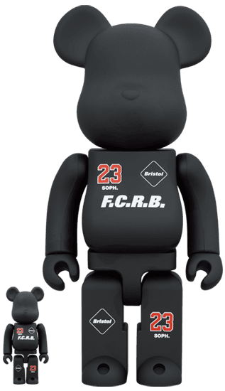 F.C.R.B. SOPH. TOKYO 23 BE@RBRICK 100％ & 400％ collectible