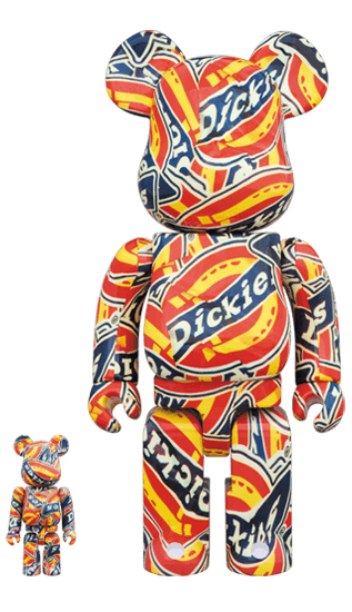 DICKIES 95th Anniv. BE@RBRICK 100％ & 400％ collectible