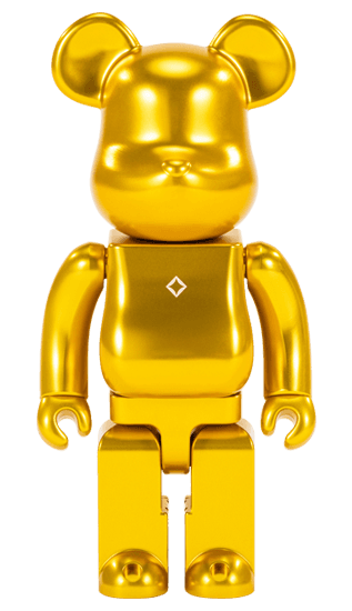 15th Anniversary Helinox × BE@RBRICK 400％ collectible