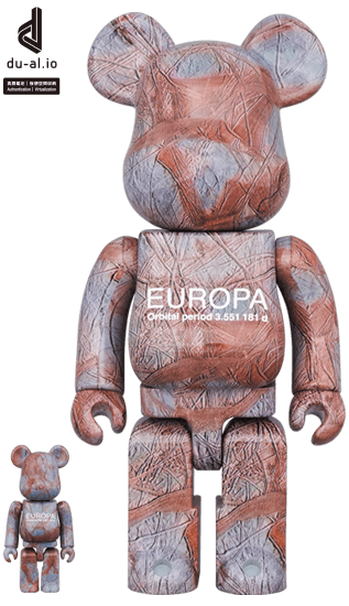 EUROPA BE@RBRICK 100％ & 400％ collectible