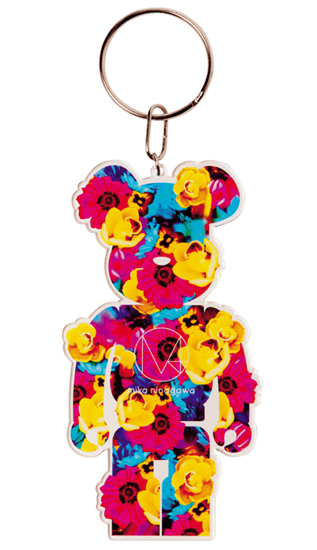 MLE M / mika ninagawa シリーズ『Anemone』 BE@RBRICK アクリルキーホルダー collectible