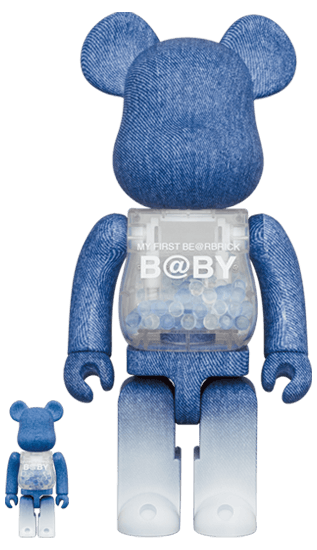 MY FIRST BE@RBRICK B@BY INNERSECT 2021 100％ & 400％ collectible