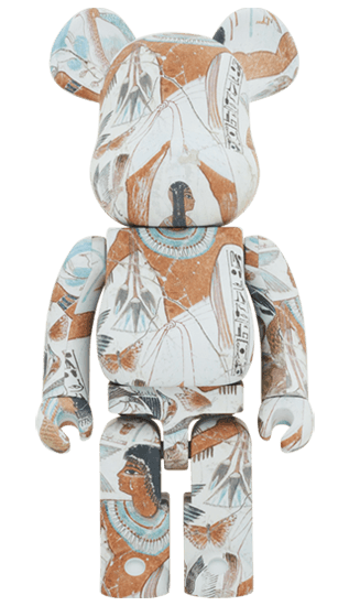 The British Museum BE@RBRICK "Tomb-Painting of Nebamun" 1000% collectible