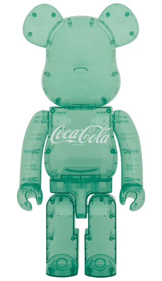 BE@RBRICK Coca-Cola GEORGIA GREEN 1000％ collectible