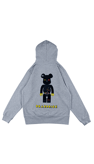 MLE PAC-MAN シリーズ BE@RBRICK HOODIE SWEAT SHIRTS collectible