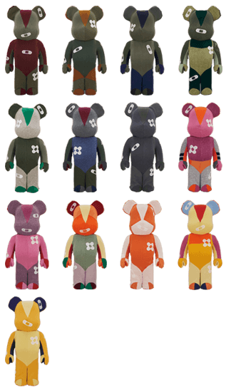 DR x ROMANELLI ONE OF KIND COLLECTION BE@RBRICK 1000％ collectible