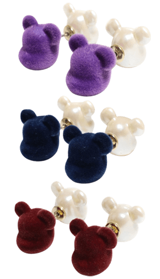 dix × BE@RBRICK / VELVET BE@RBRICK PIERCE collectible