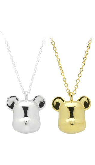 JAM HOME MADE BE@RBRICK FACE NECKLACE collectible