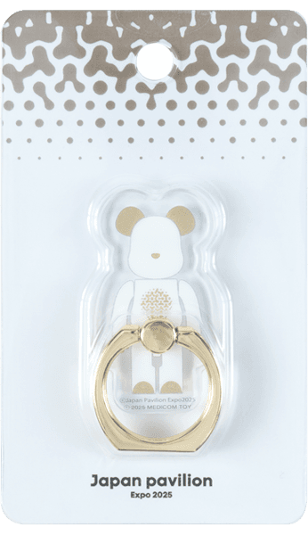 大阪・関西万博 BE@RBRICK グッズ BE@RBRICK スマホリング collectible