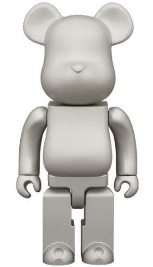 400% BE@RBRICK ALUMINIUM collectible