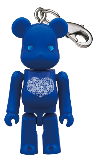 Happy BE@RBRICK AZUR（アジュール） collectible