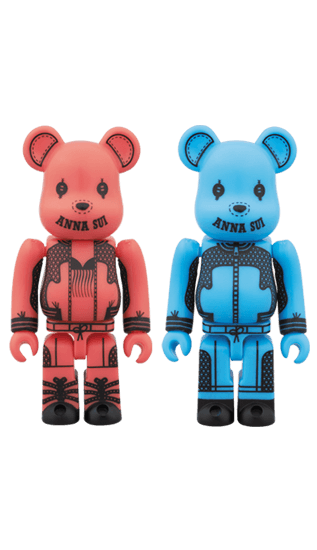 BE@RBRICK ANNA SUI 100% collectible