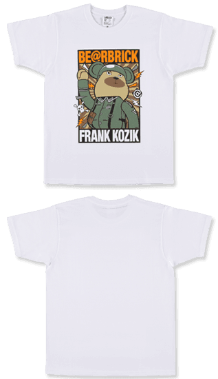 BE@RTEE FRANK KOZIK-SOLDIER（WHITE） collectible