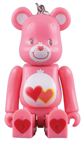 Care Bears BE@RBRICK Love-a-Lot Bear(TM) collectible
