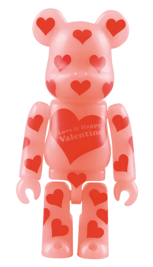 2010 Valentine BE@RBRICK collectible