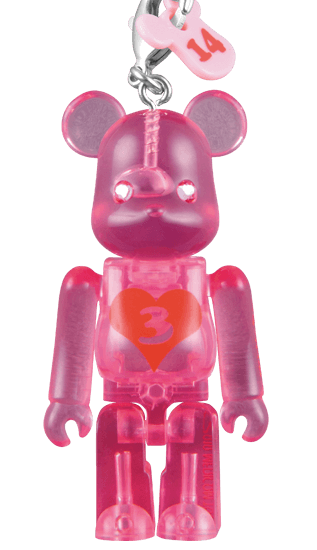 VALENTINE DAY & WHITE DAY Birthday BE@RBRICK 2PACK SET collectible