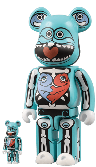 BE＠RBRICK RON ENGLISH 100% & 400% collectible