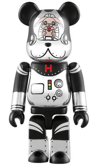 Crystal Ball BE@RBRICK ROBOT HIPPIE ver. collectible