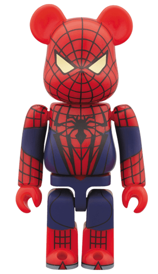 THE AMAZING SPIDER-MAN BE@RBRICK 100% collectible