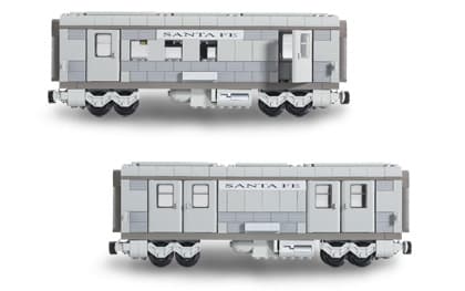 Santa Fe Cars - Set I (mail or baggage car) collectible