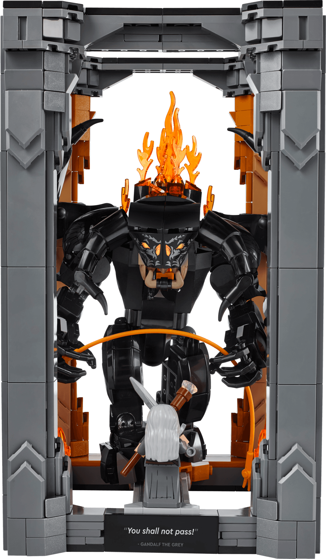 The Lord of the Rings: Balrog Book Nook collectible