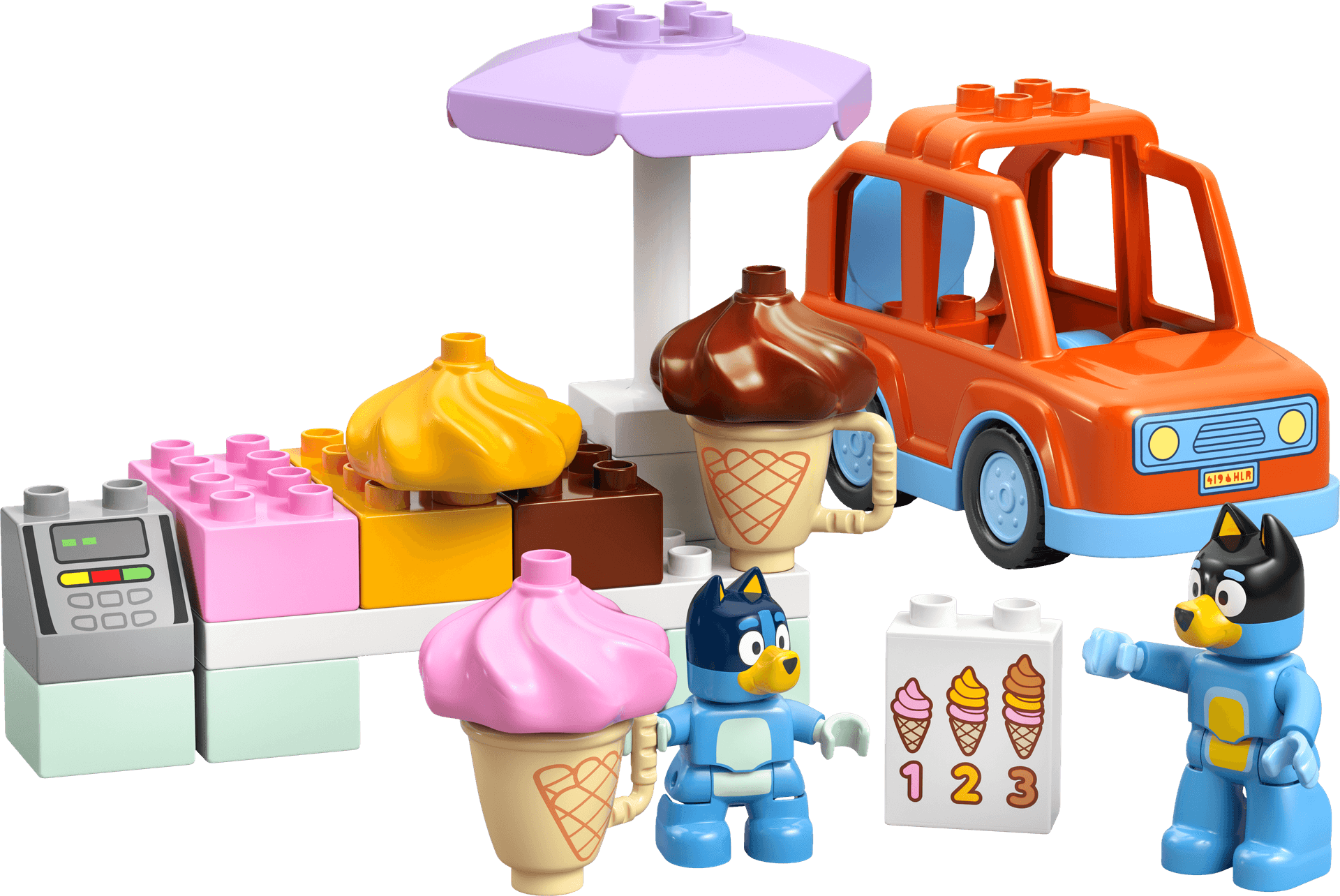 Ice Cream Trip with Bluey collectible