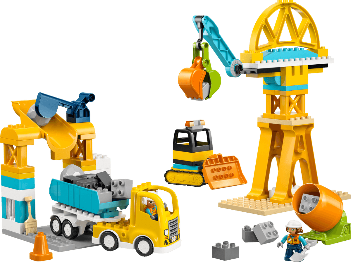 3 in 1 Construction Site and Vehicles collectible