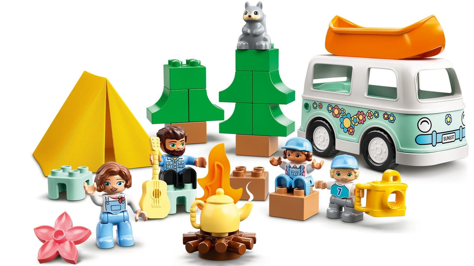 Family Camping Van Adventure collectible