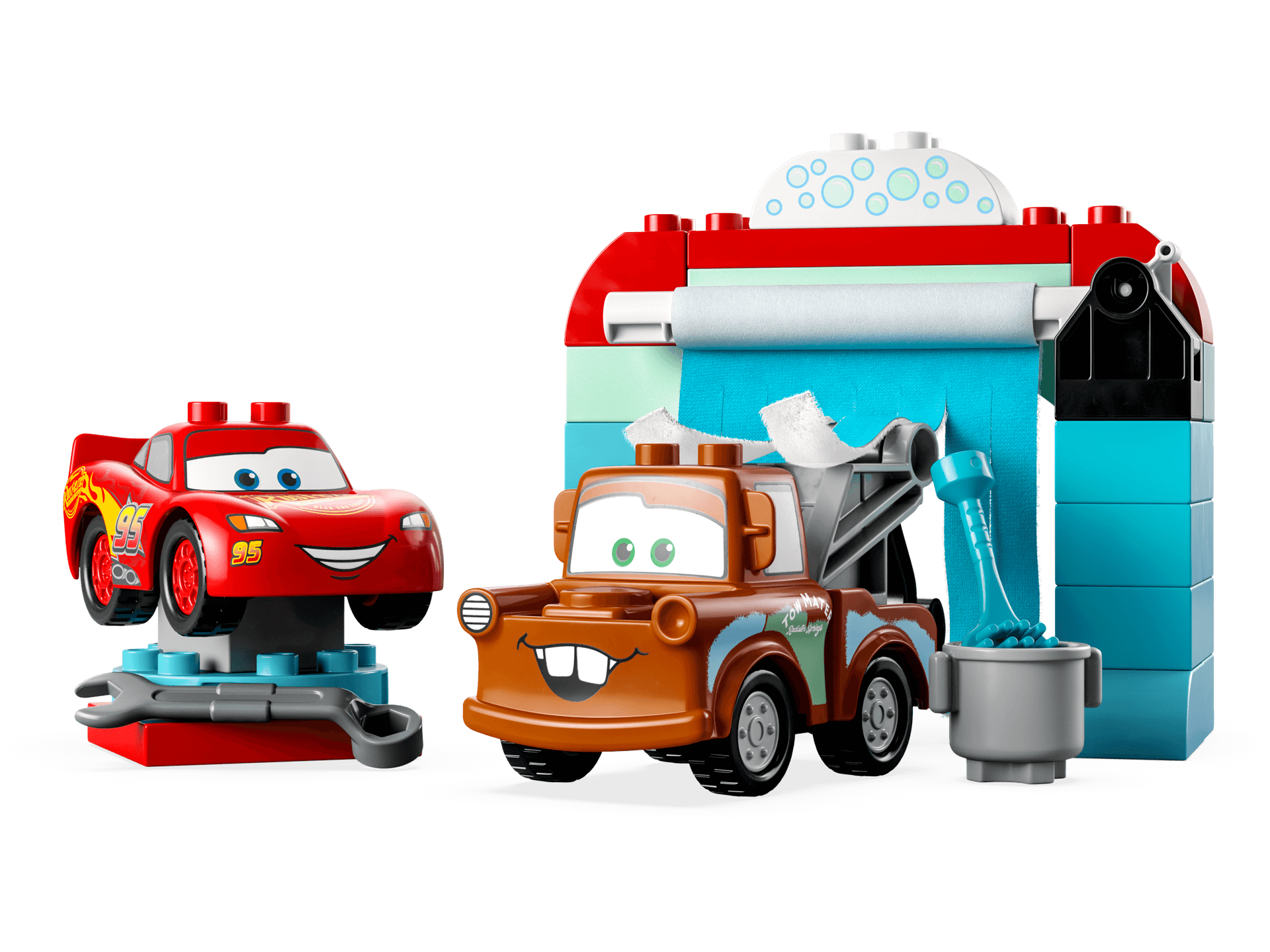 Lightning McQueen & Mater's Car Wash Fun collectible