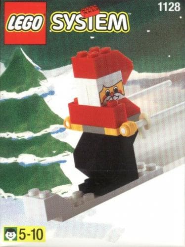 Santa on Skis collectible
