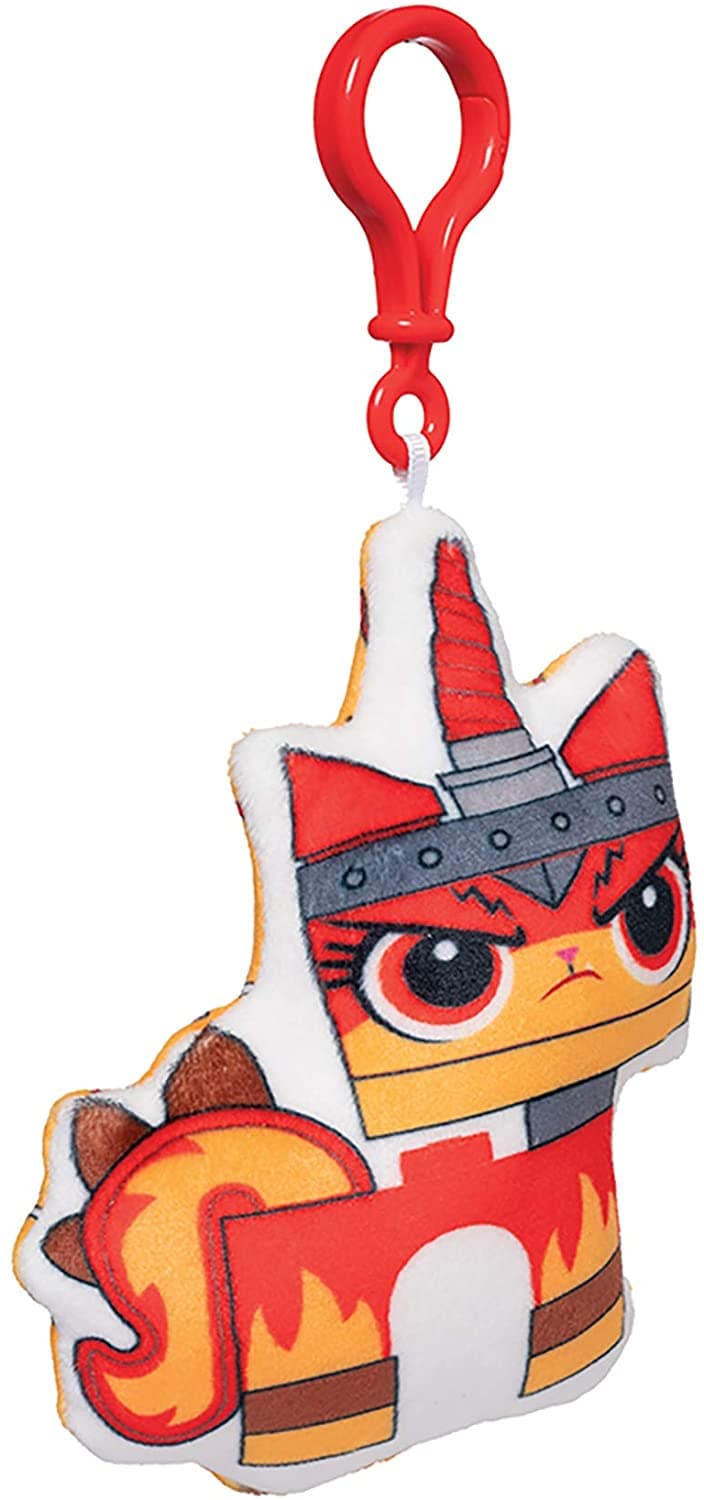 The LEGO Movie 2: Angry Unikitty Plush Clip collectible