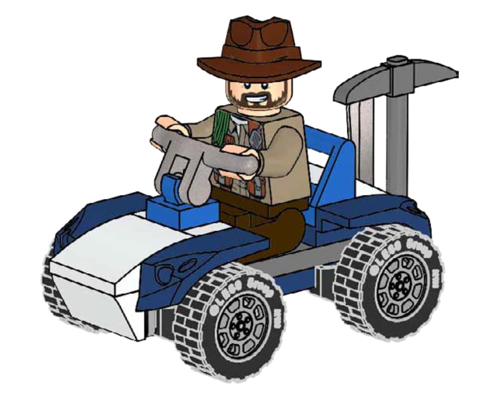 Sinjin Prescott with Buggy collectible