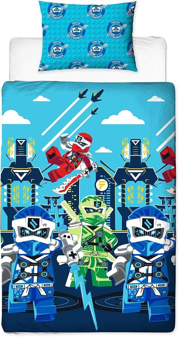 Ninjago Lightning Duvet Set collectible