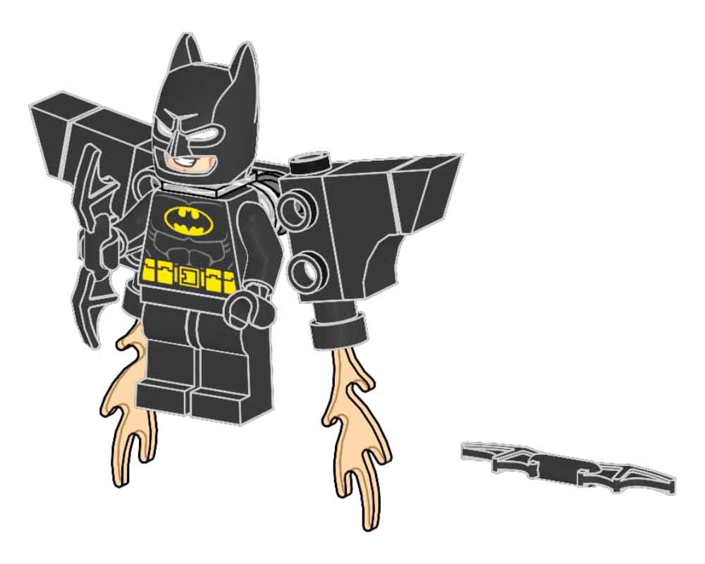 Batman and Jetpack collectible