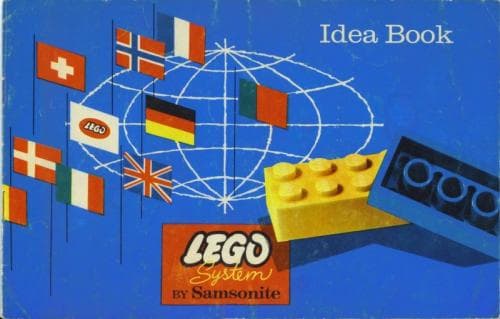 LEGO System Idea Book (by Samsonite) collectible
