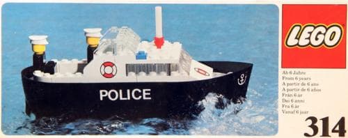 Police Boat collectible