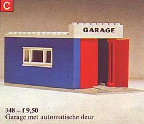Garage with Automatic Doors collectible