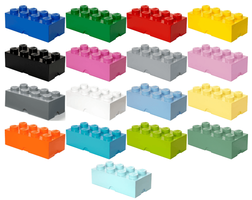 Storage Brick 2 x 4 (All Colors) collectible