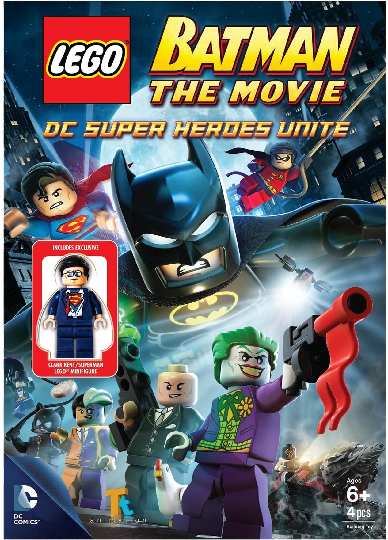 DC - Batman The Movie - DC Super Heroes Unite (DVD) collectible