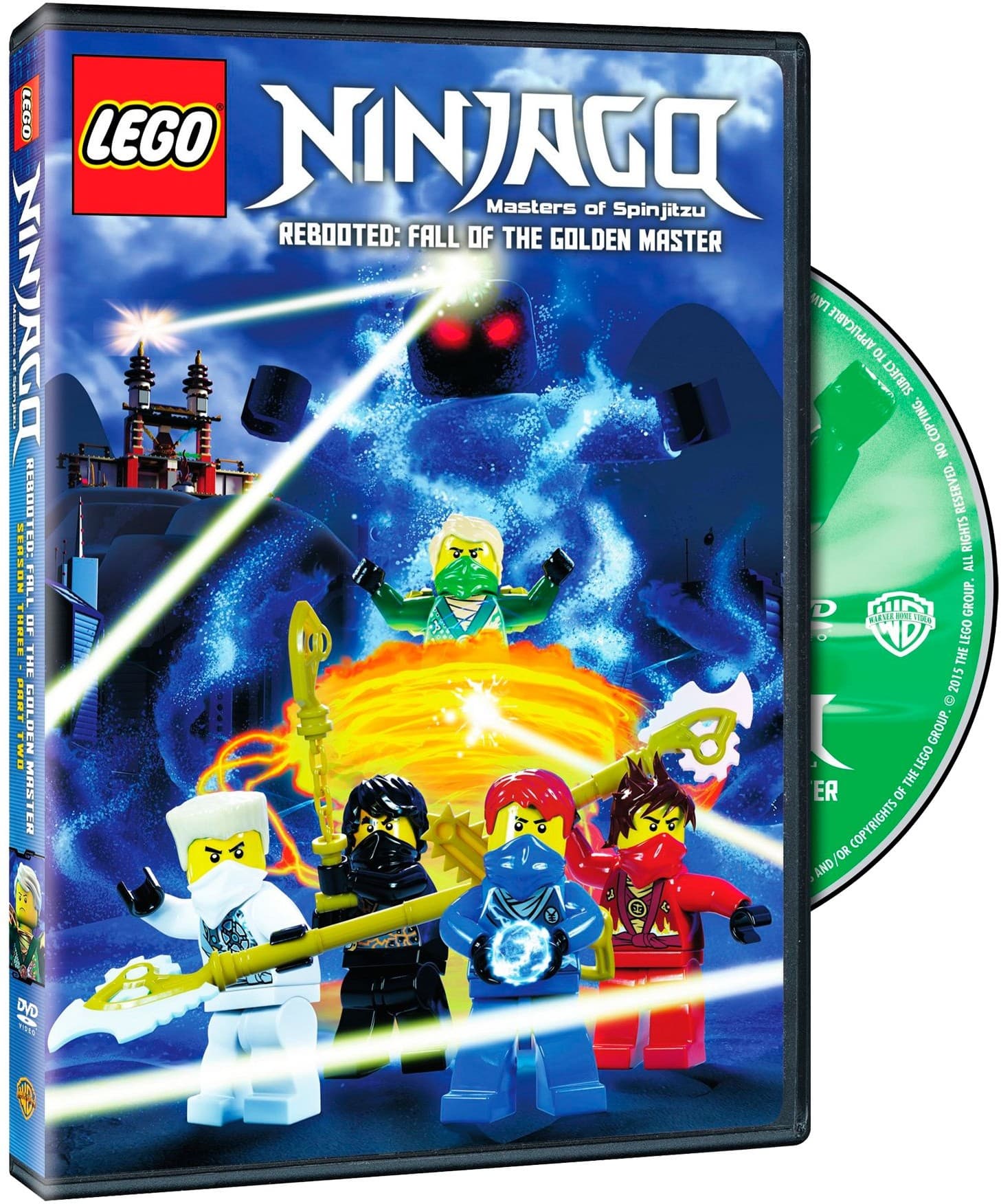 Ninjago: Rebooted: Fall of the Golden Master (DVD) collectible