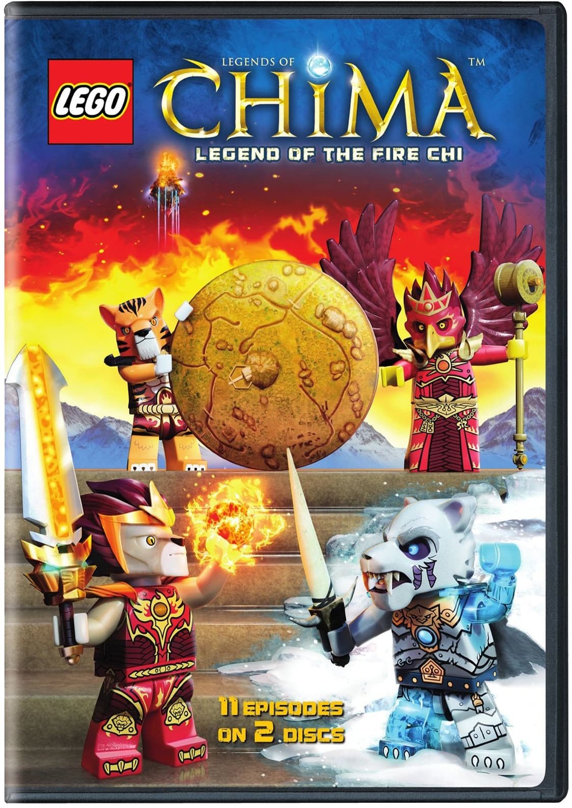 Legends of Chima: Legend of the Fire CHI - DVD collectible