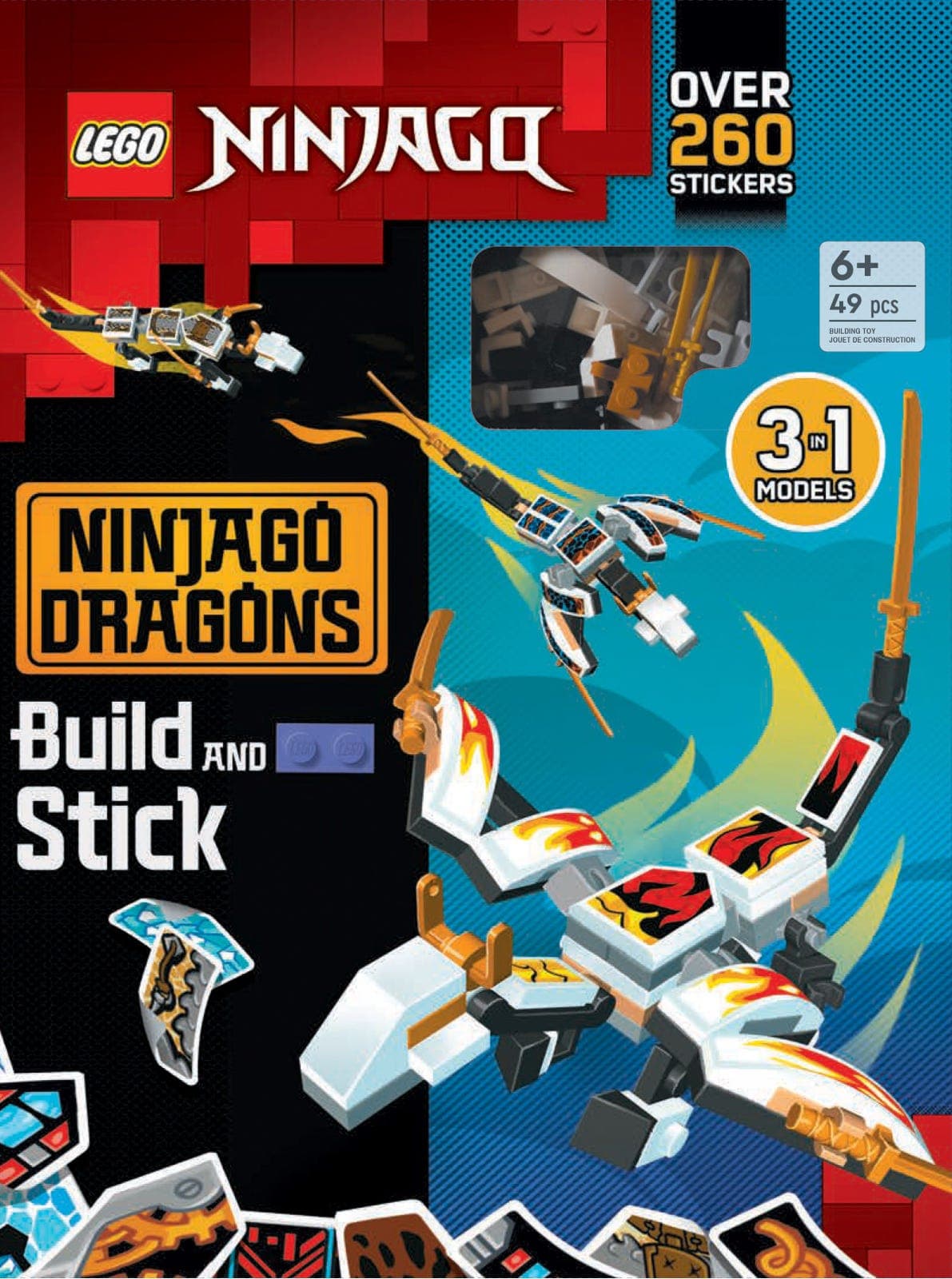 Ninjago: Build And Stick: NINJAGO Dragons collectible
