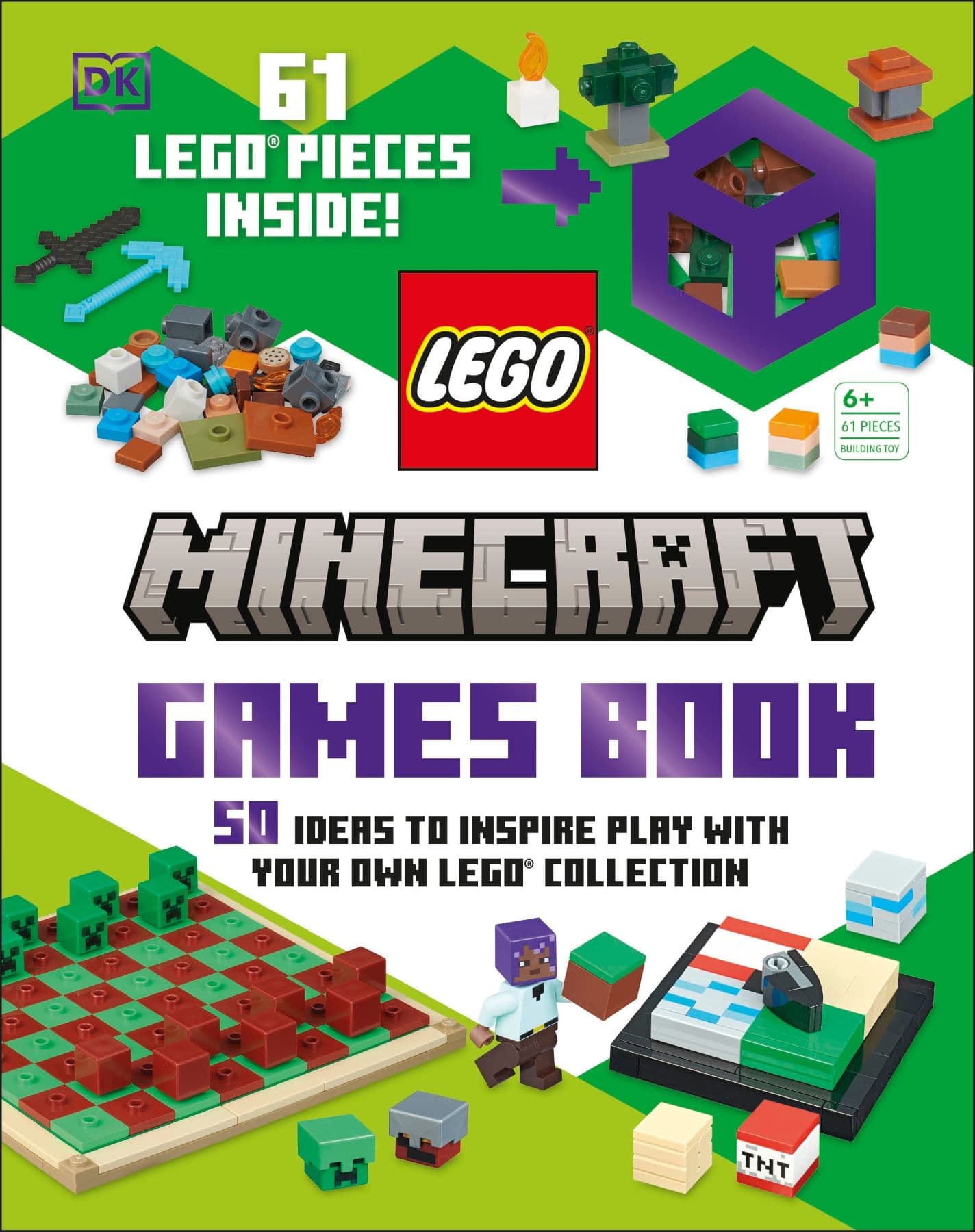 Minecraft: Games Book: 50 Fun Ideas to Play with Your LEGO Collection! collectible