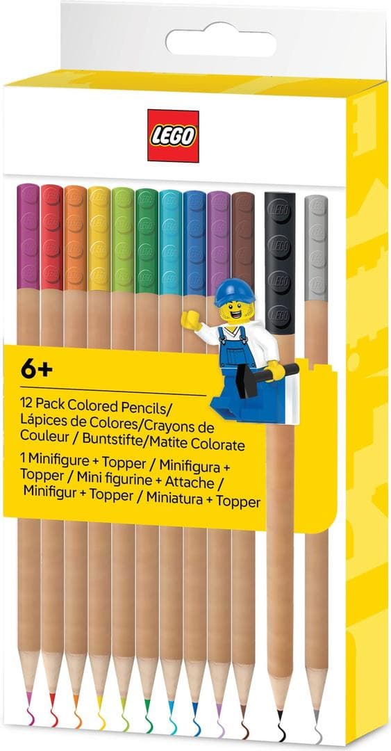 Coloured Pencils with Topper collectible