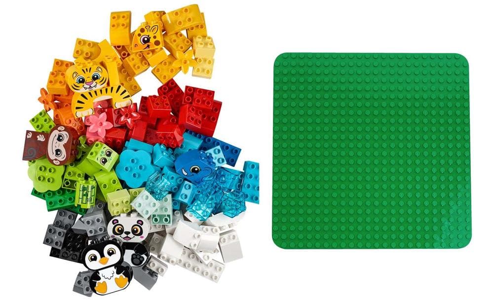 Creative Animals with Building Plate Bundle collectible