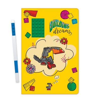Notebook with 1 Pen: Building Dreams collectible