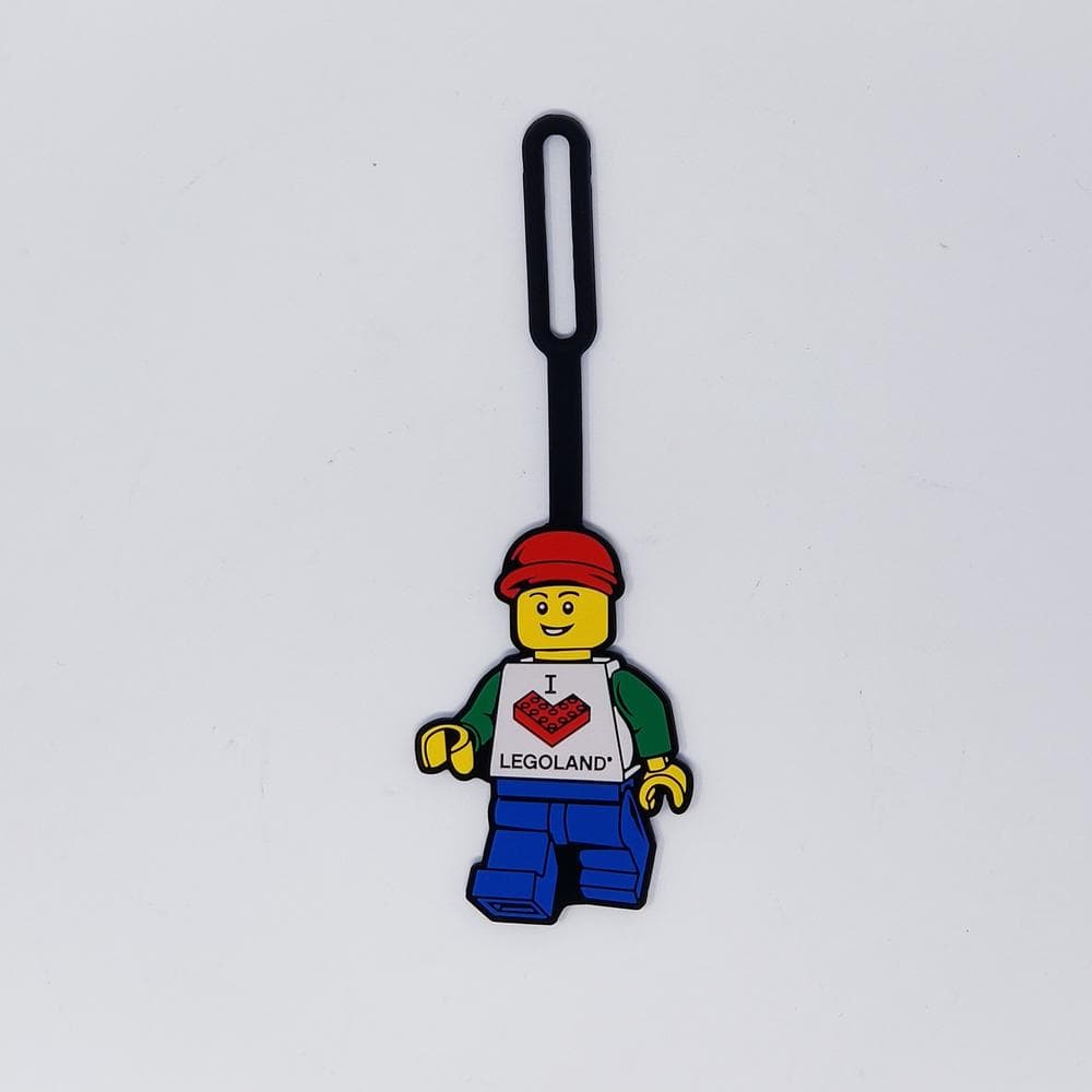 I [Heart] LEGOLAND Bag Tag (Male) collectible