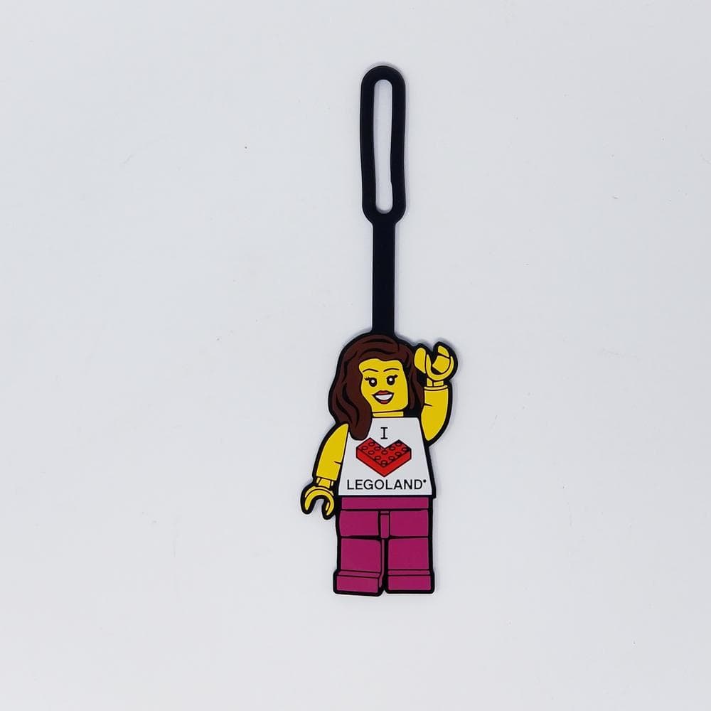 I [Heart] LEGOLAND Bag Tag (Female) collectible