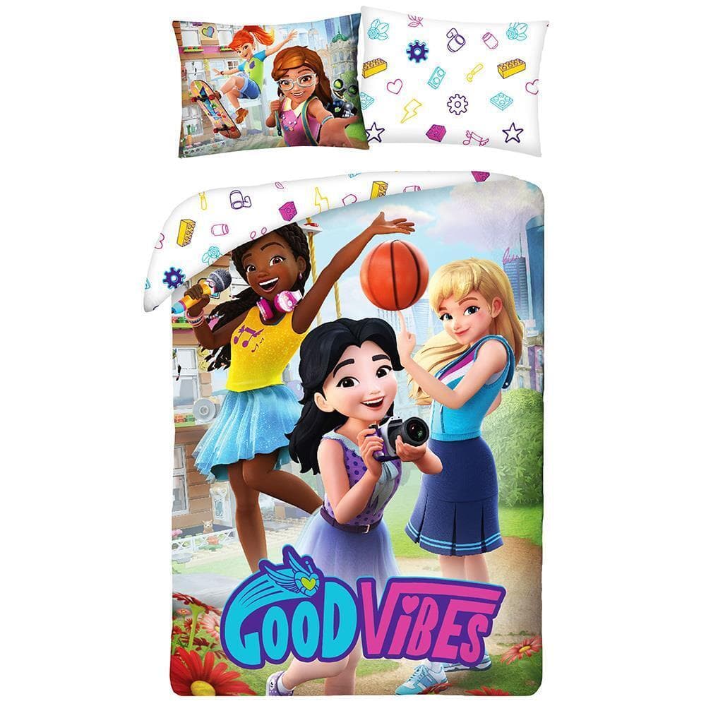 Friends Good Vibes Duvet Set collectible